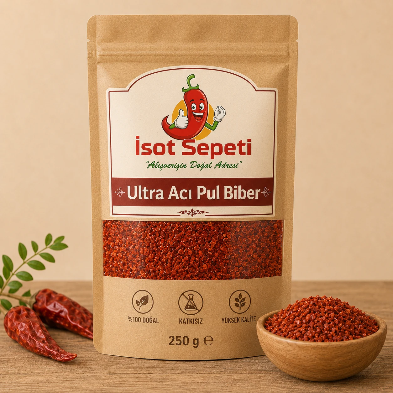 İsot Sepeti Ultra Acı Pul Biber